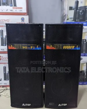 Alitop Speaker 60000 W || Wireless Mic || Hi-Fi