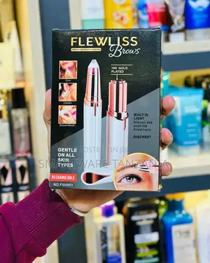 Finishing Touch Flawless Women Eyebrow Hair Trimmer, Shaper