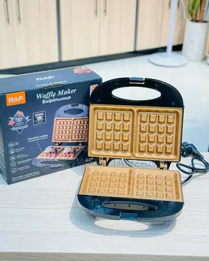 Electric Non-stick Waffler Iron Adjustable Browning Control