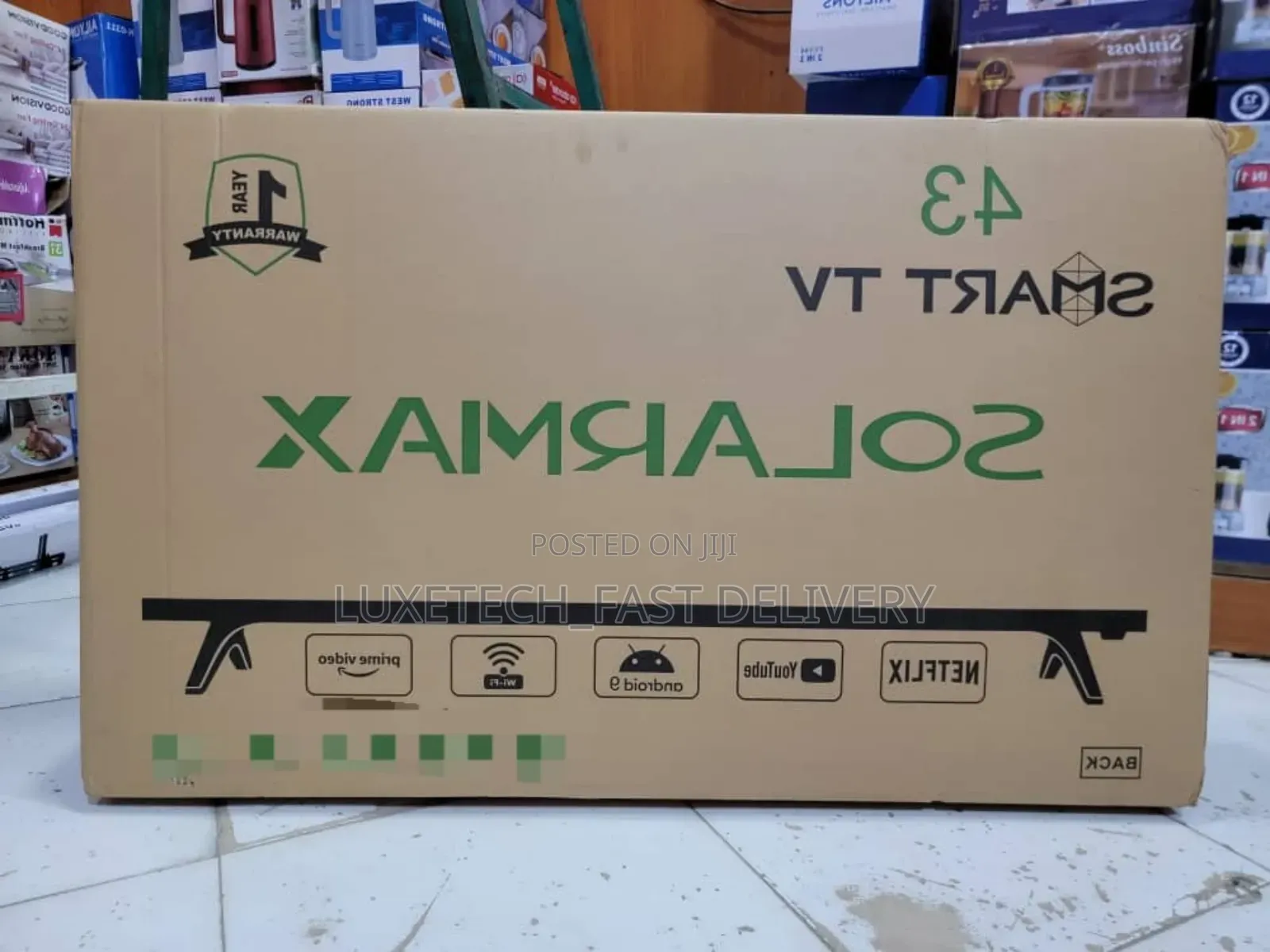 Solarmax 43 Inches Smart Android TV Full HD