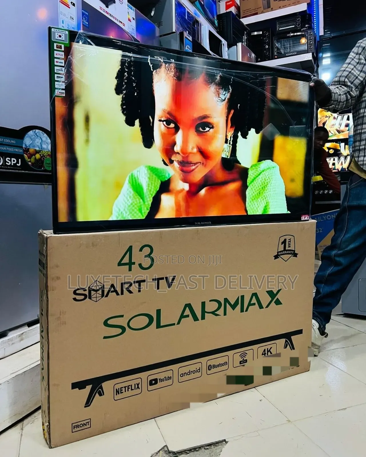 Solarmax 43 Inches Smart Android TV Full HD