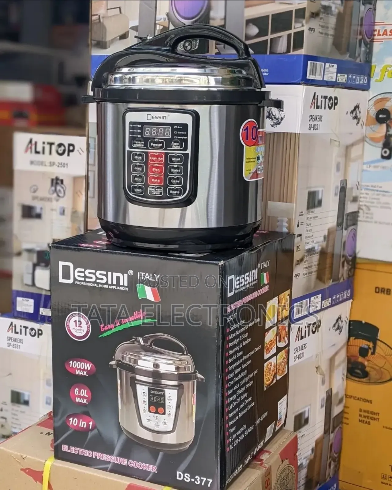 Dessini Pressure Cooker 6 L