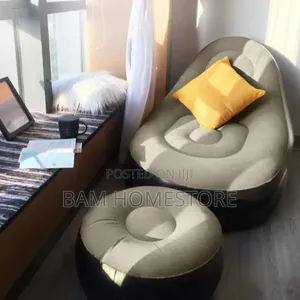 Airsofa+ Round Stool With Pump
