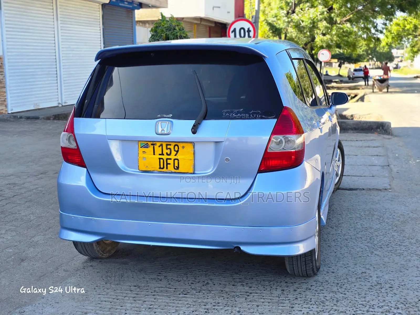 Honda Fit Aria 2004 Blue