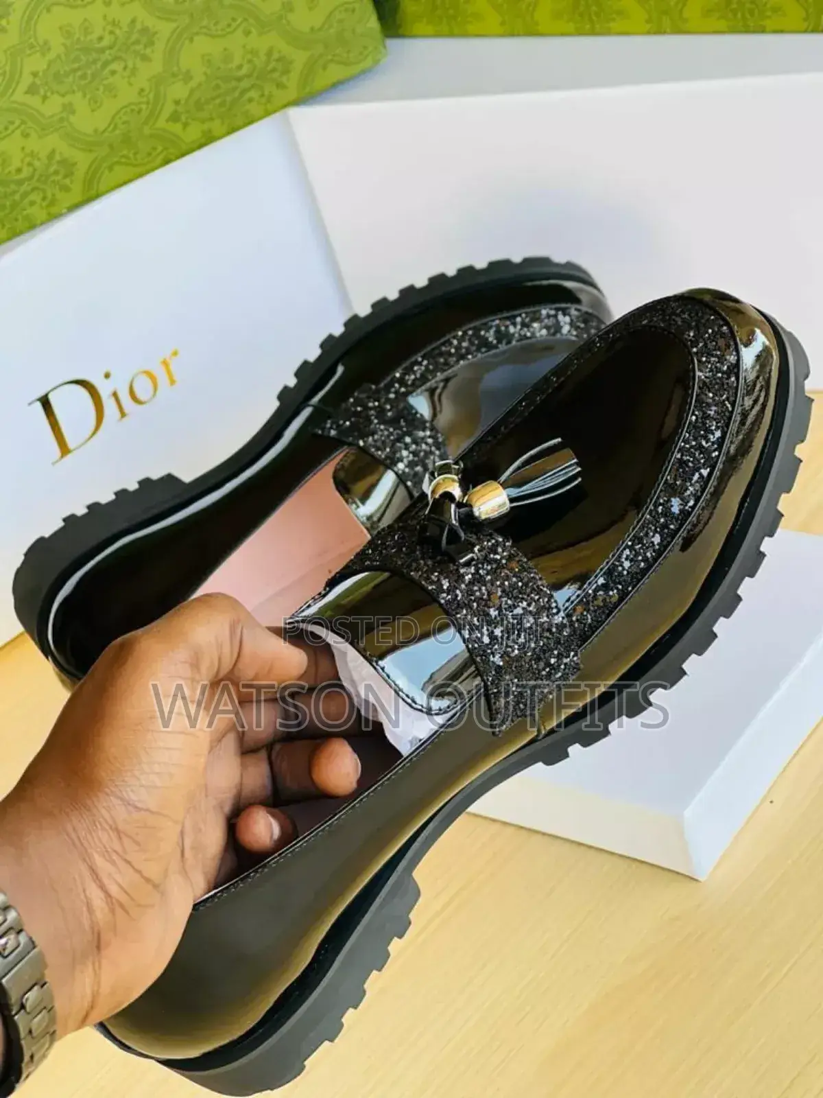 Viatu Vya Chapa Ya Dior Na Paul Smith