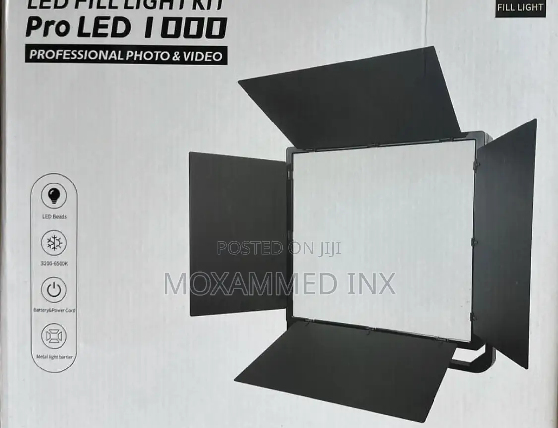 LED Fill Light KIT Pro LED 1000 Professional Photo Vid