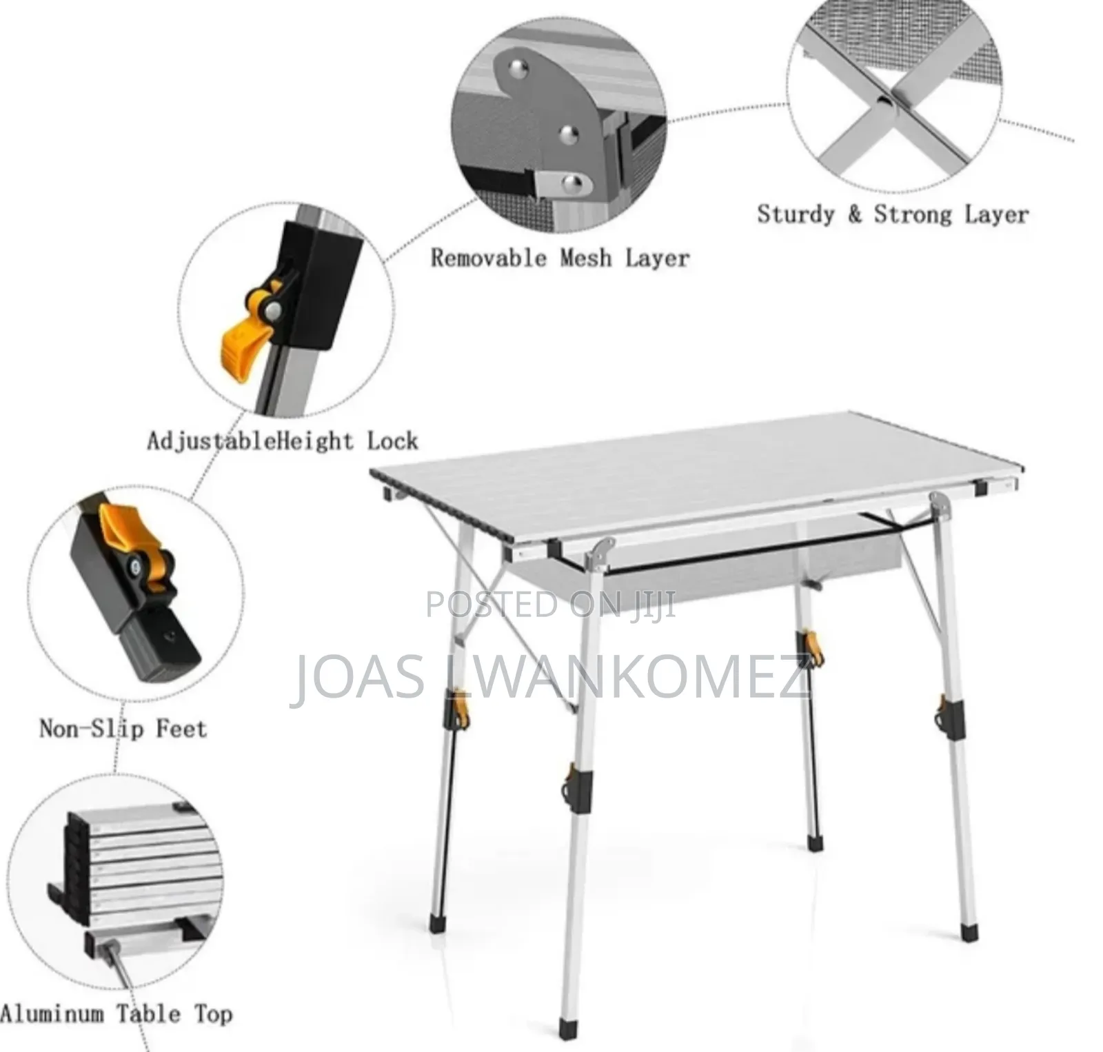 Alluminium Foldable Table