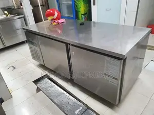 Stainless Steel 2doors Under-Counter Chiller