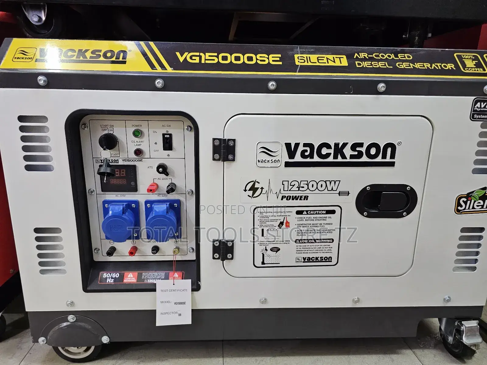 Vackson DIESEL Generator 13.5kw