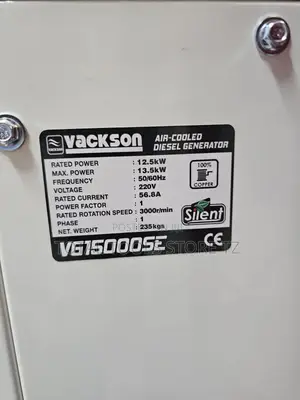Vackson DIESEL Generator 13.5kw