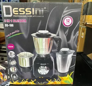 Dessini 3 in 1 Blender Stainless Steel Jug