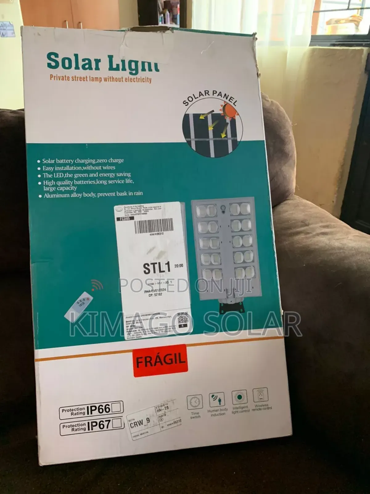 Solar Street Light: 3000w for Large and Small Areas