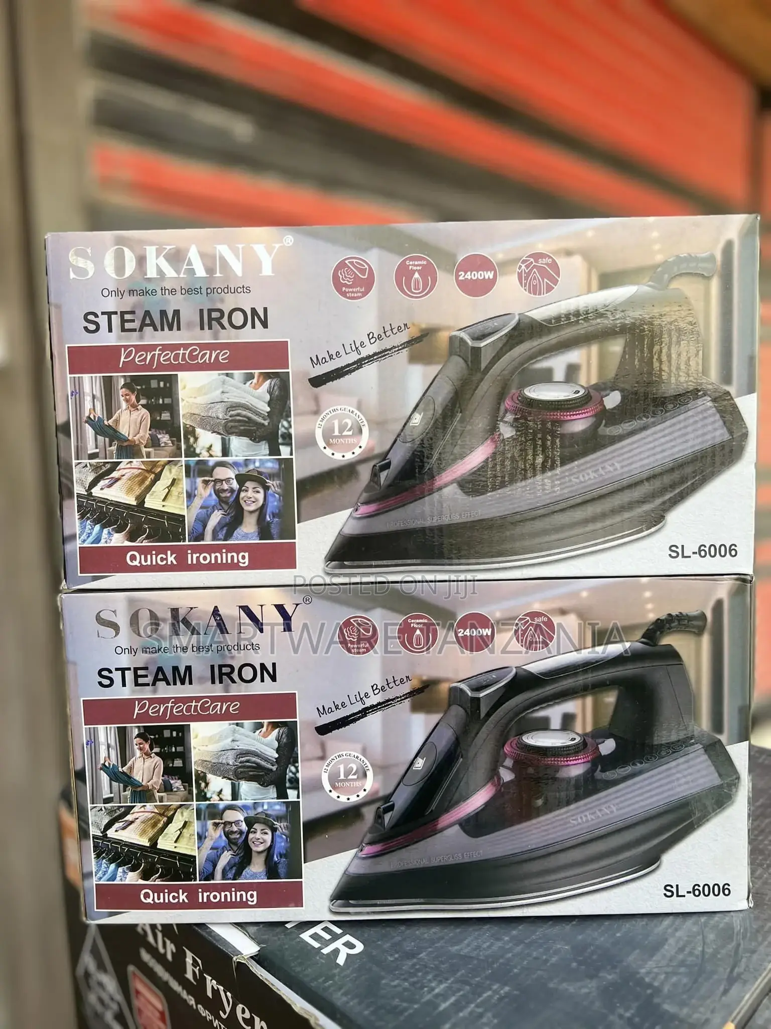 Temperature Adjustable Auto-shut Off Electric Steam Iron