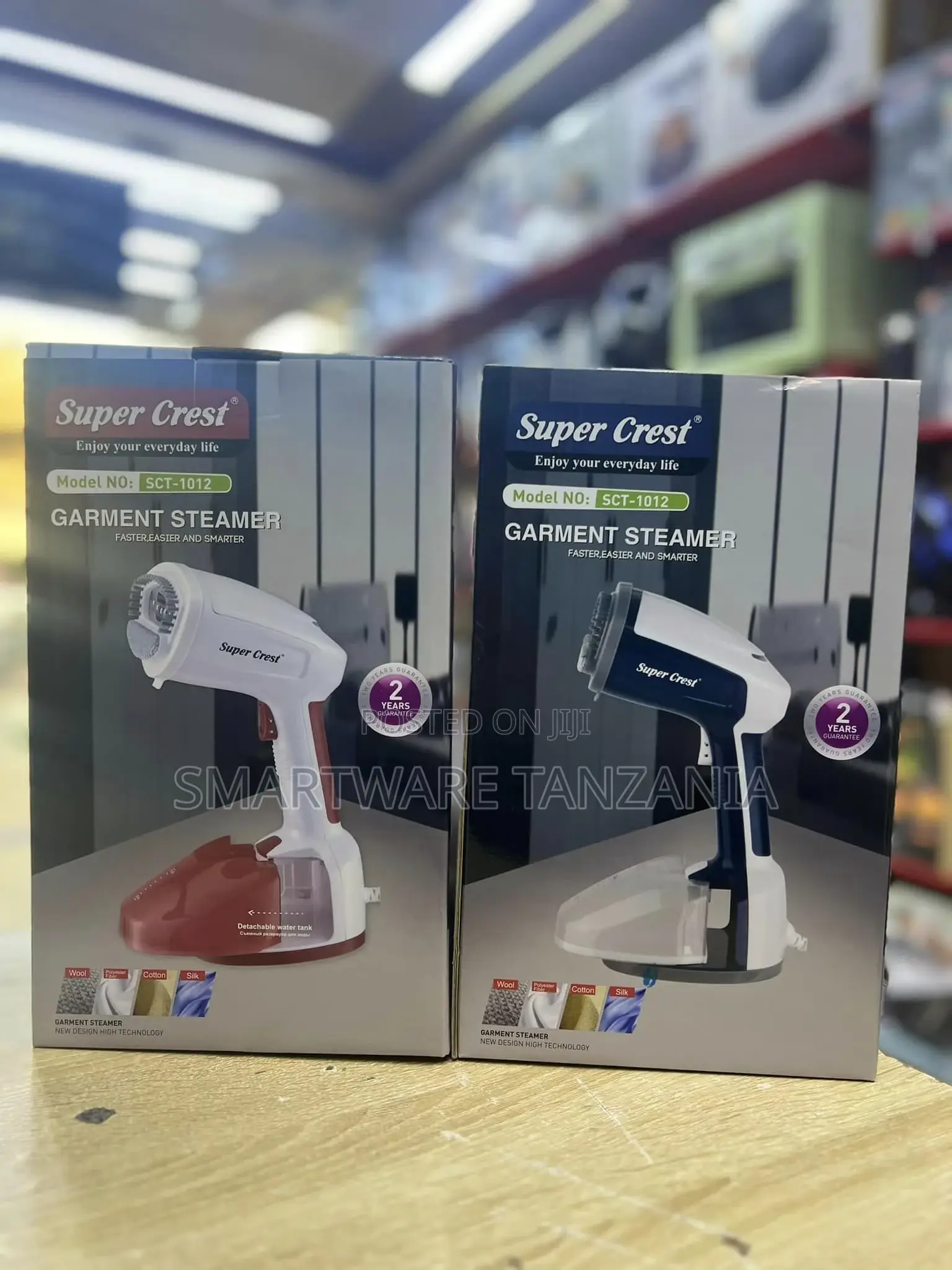 Clothes Steam Iron, Garment Wrinkles Remover 260ml Capacity