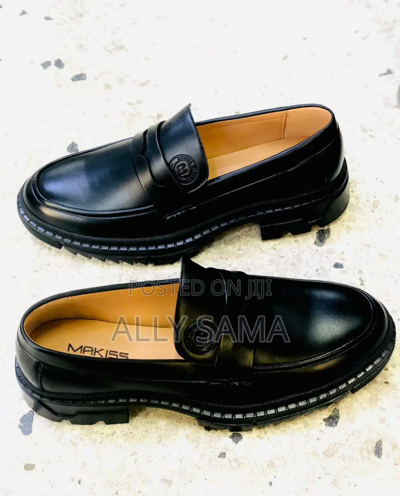 Mens Loafers Black Quality