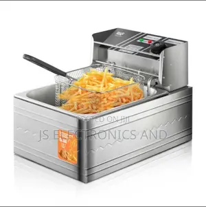 Electric Deep Fryer MEWE 6L Pia Unaweza Kuchukuwa 12 Liter
