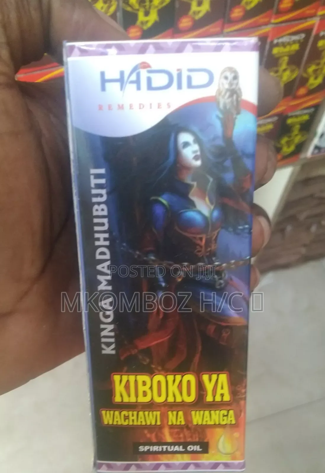 Spiritual Oil, Kiboko Ya Wachawi Na Wanga, Chuma Ulete
