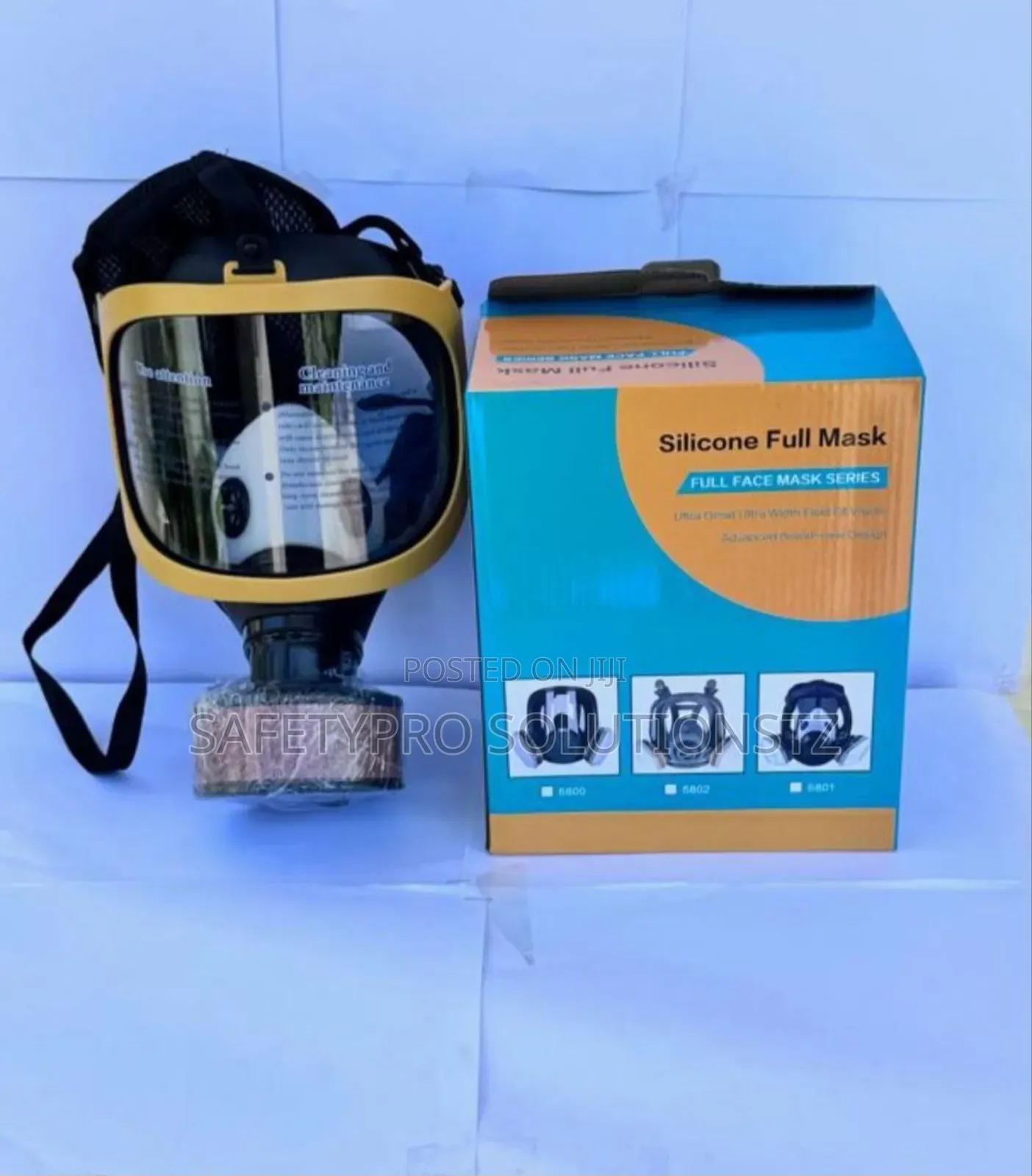 Full Face Chemical Mask (Single Filter)