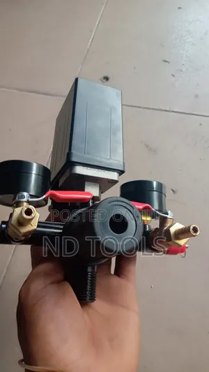 Air Compressor Pressure Switch Regulator With Gauges