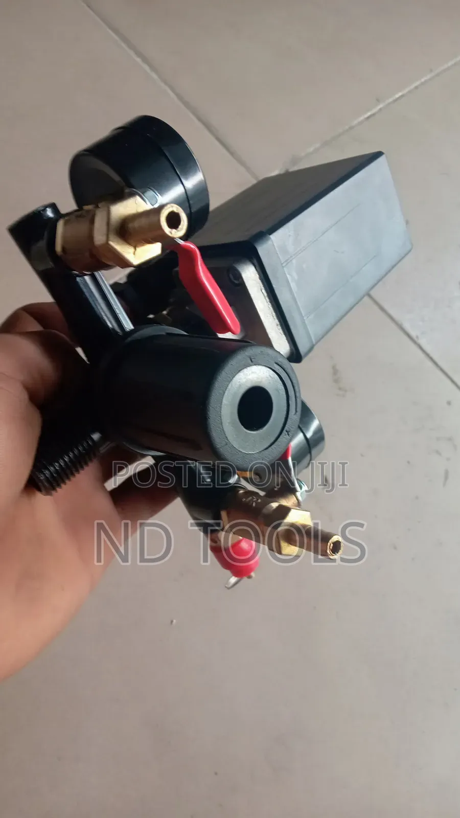 Air Compressor Pressure Switch Regulator With Gauges