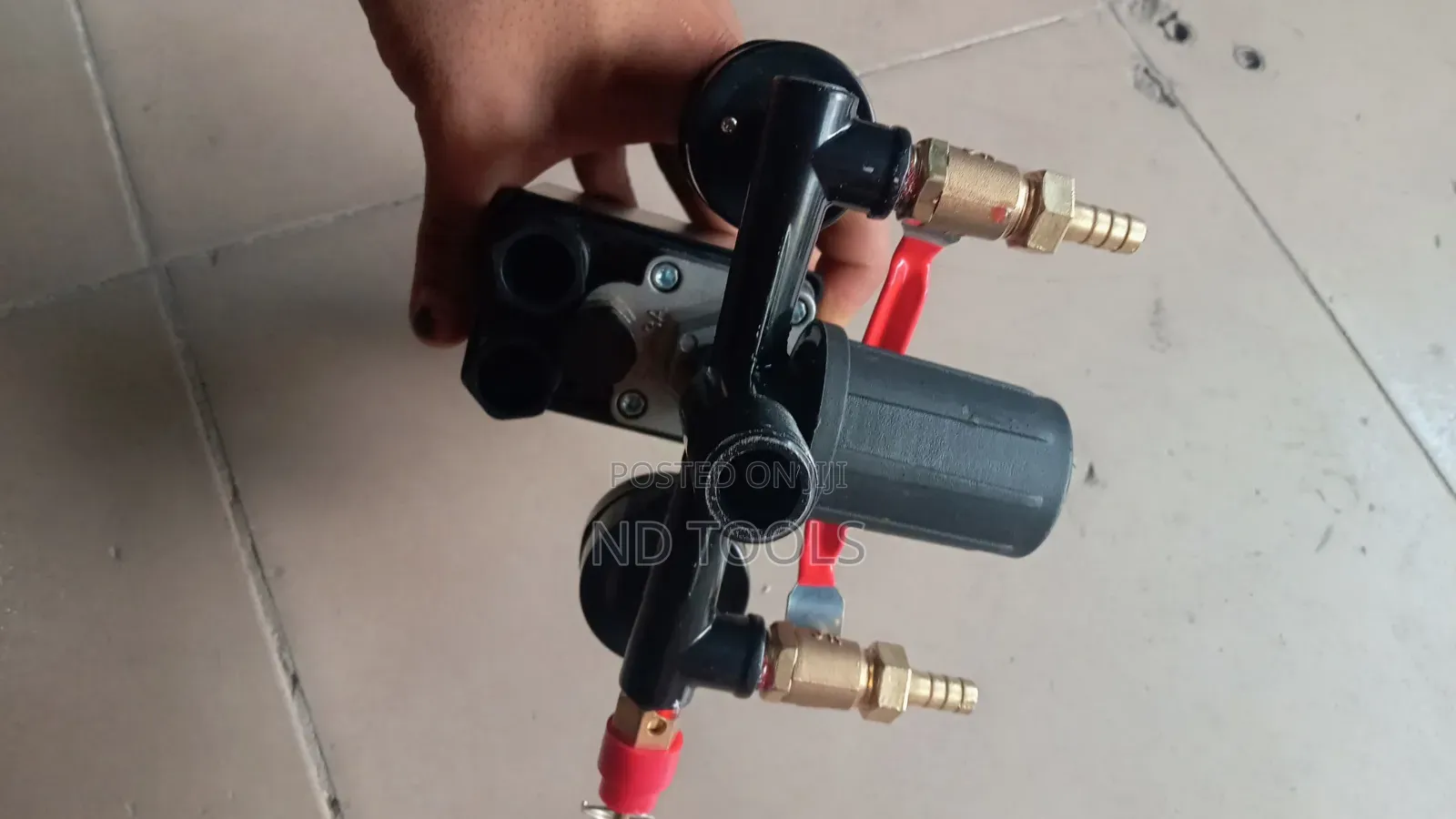 Air Compressor Pressure Switch Regulator With Gauges