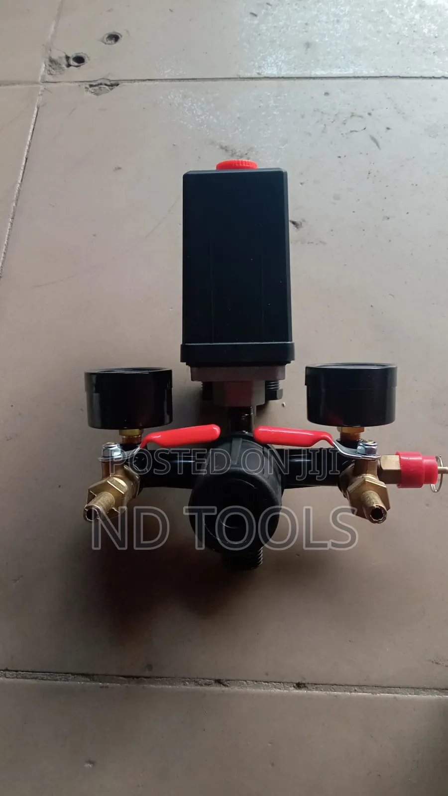 Air Compressor Pressure Switch Regulator With Gauges