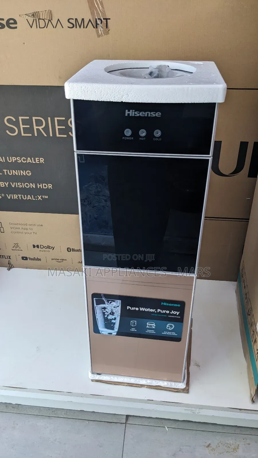 New Hisense Water Dispenser With Cabinet | H85wdtp2s1 D,220volts,580w