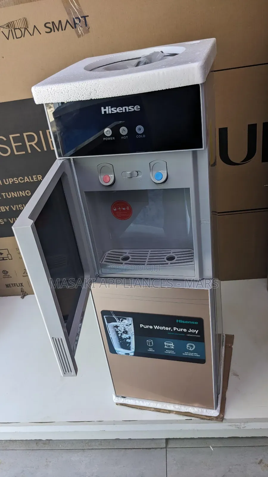 New Hisense Water Dispenser With Cabinet | H85wdtp2s1 D,220volts,580w
