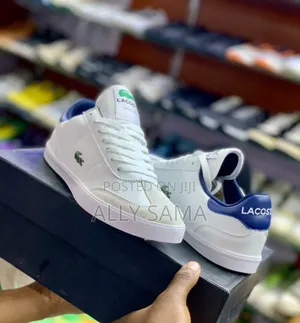 Mens Sneakers LACOSTE Material Leather