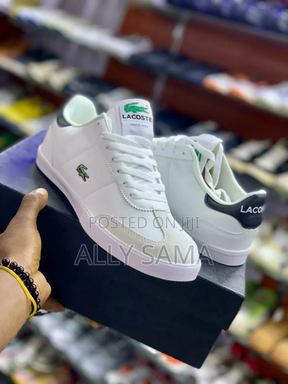 Mens Sneakers LACOSTE Material Leather