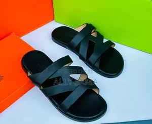 Mens Sandals HERMES Black