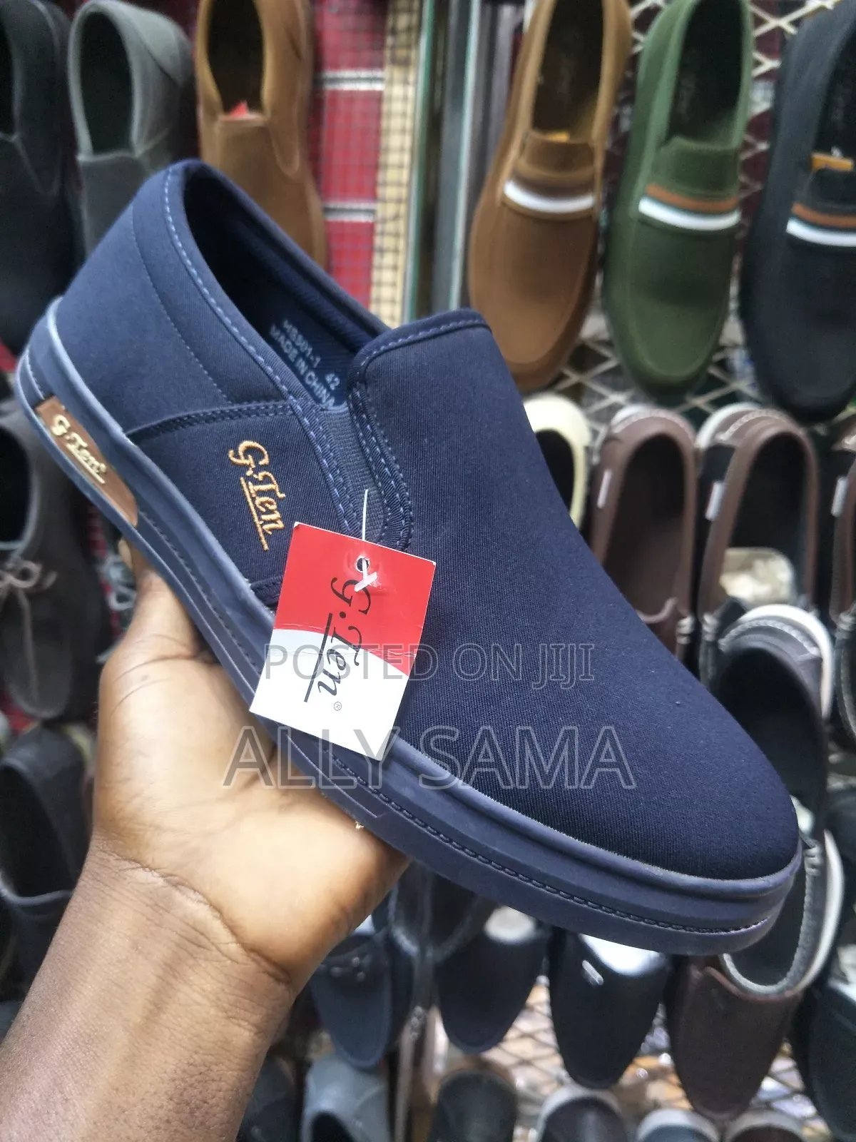 Mens Shoes Blue Brand G.TEN