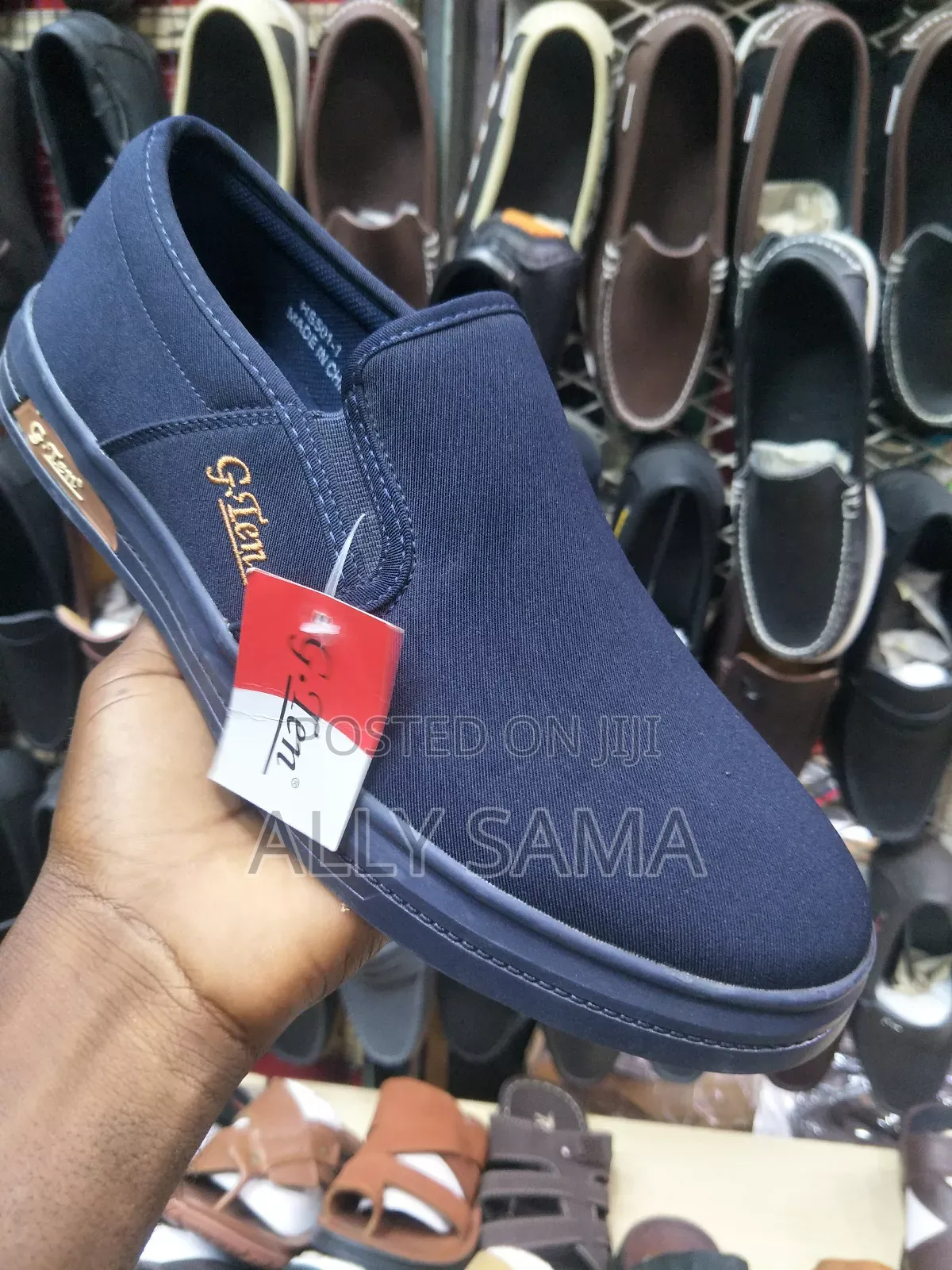 Mens Shoes Blue Brand G.TEN
