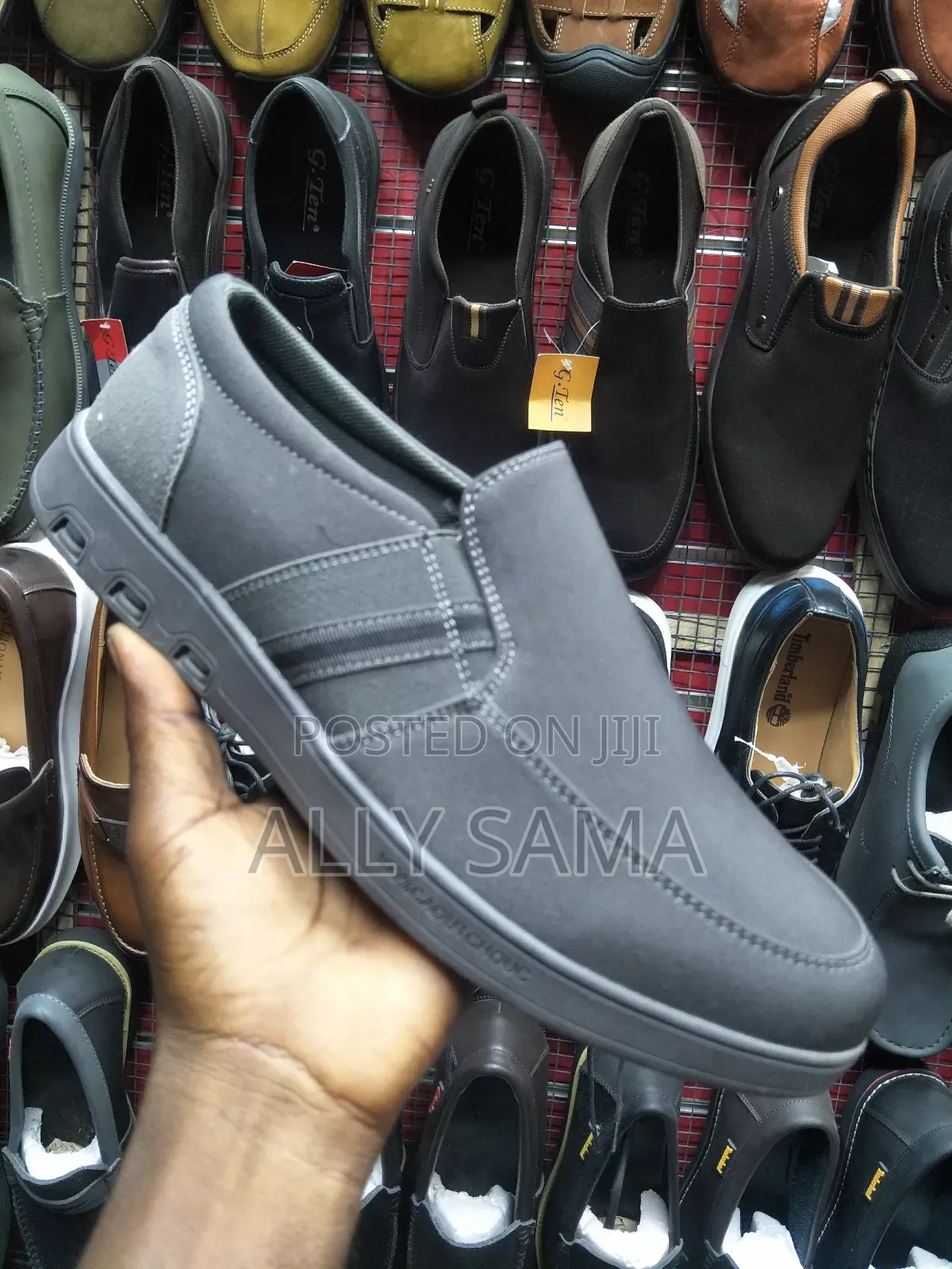 Mens Shoes Gray Brand G.TEN