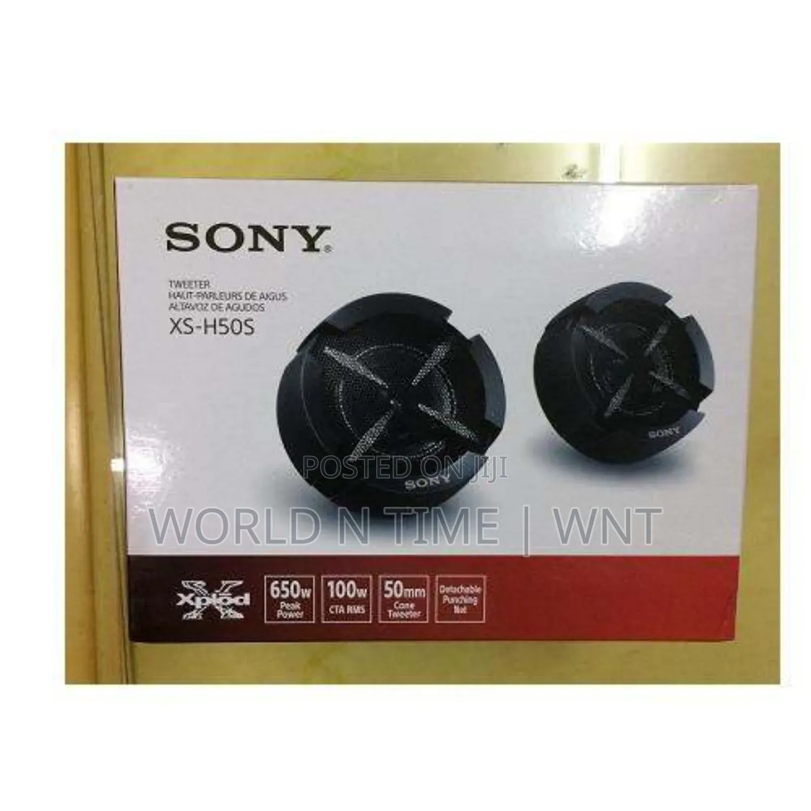 Sony Component Tweeter 5cm 3 Way XS-H50S Car Speaker