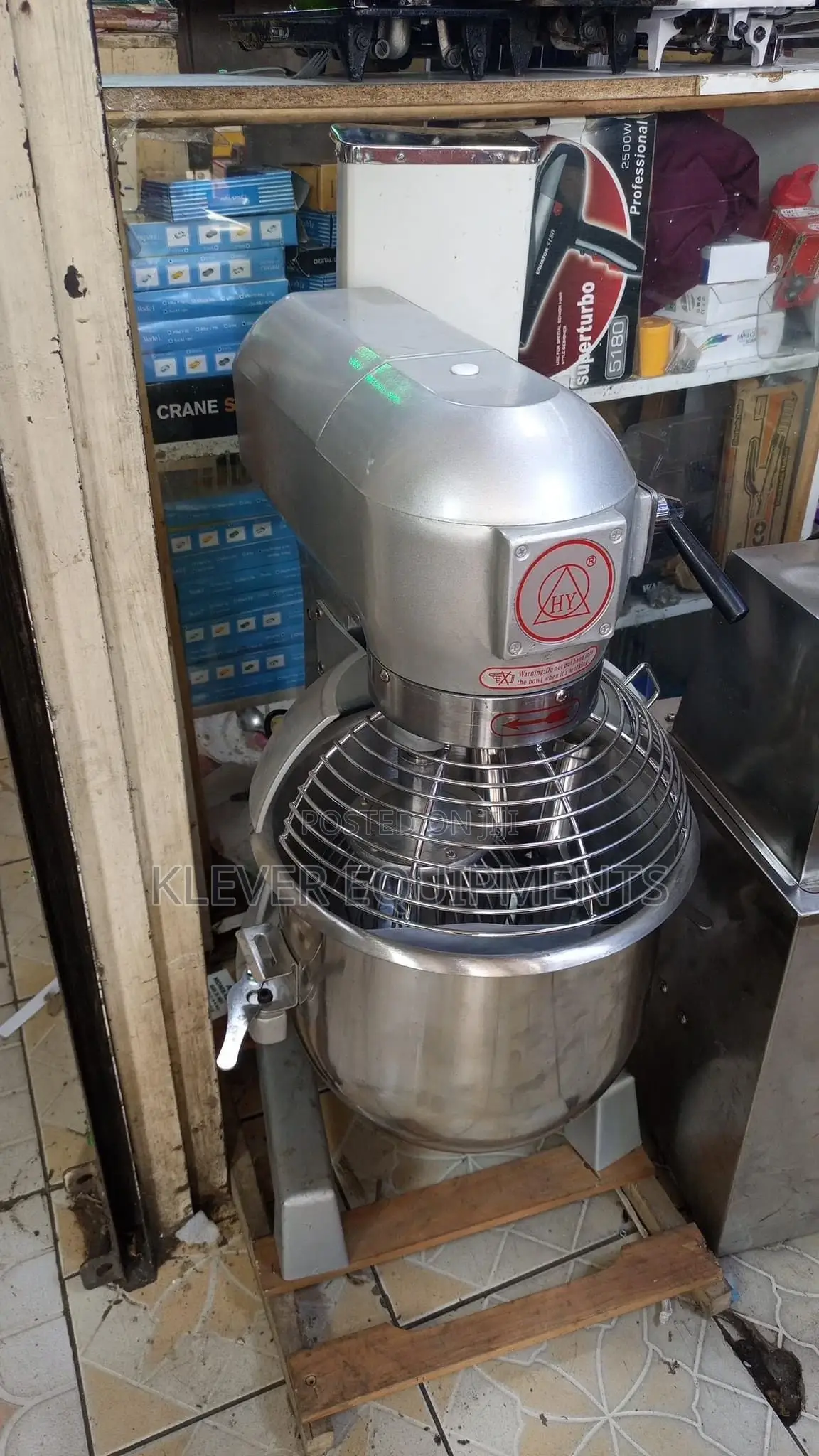 Heavy Duty Commercial Mixer B20-B (8kg)