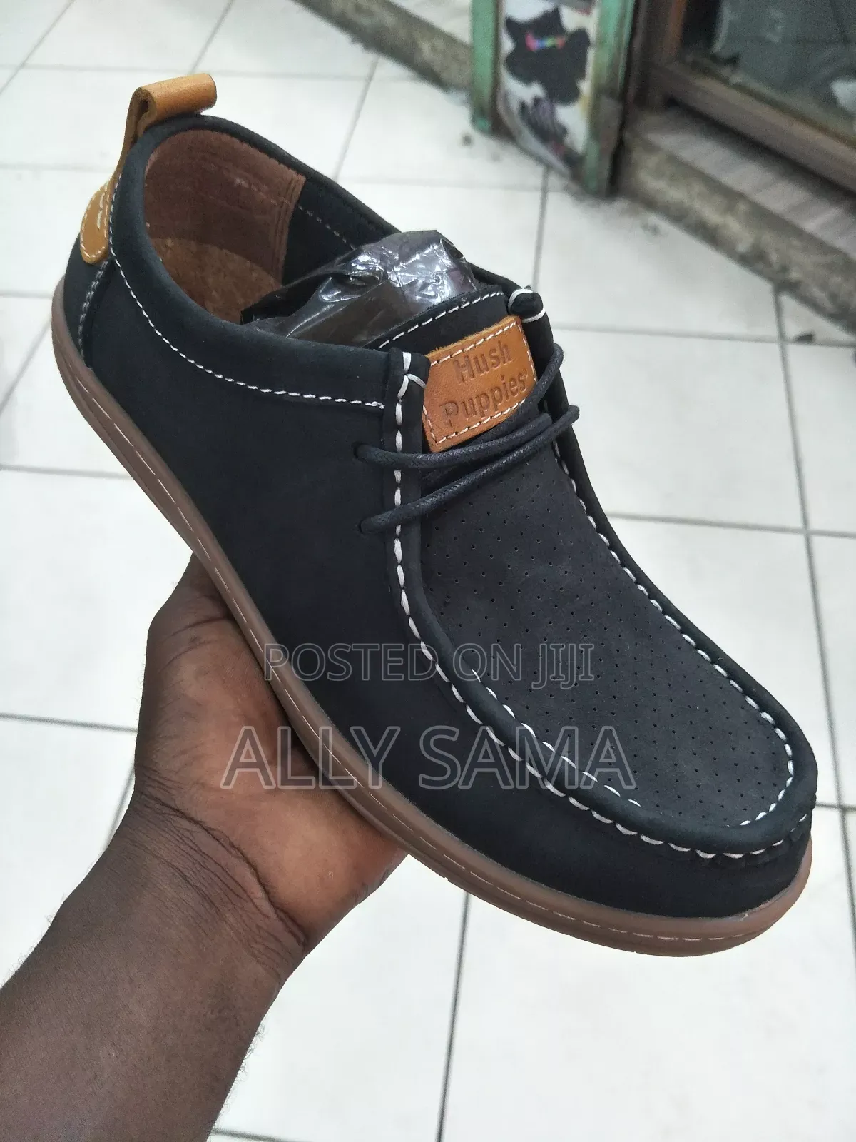 Mens Shoes Hush Puppies Material Leather