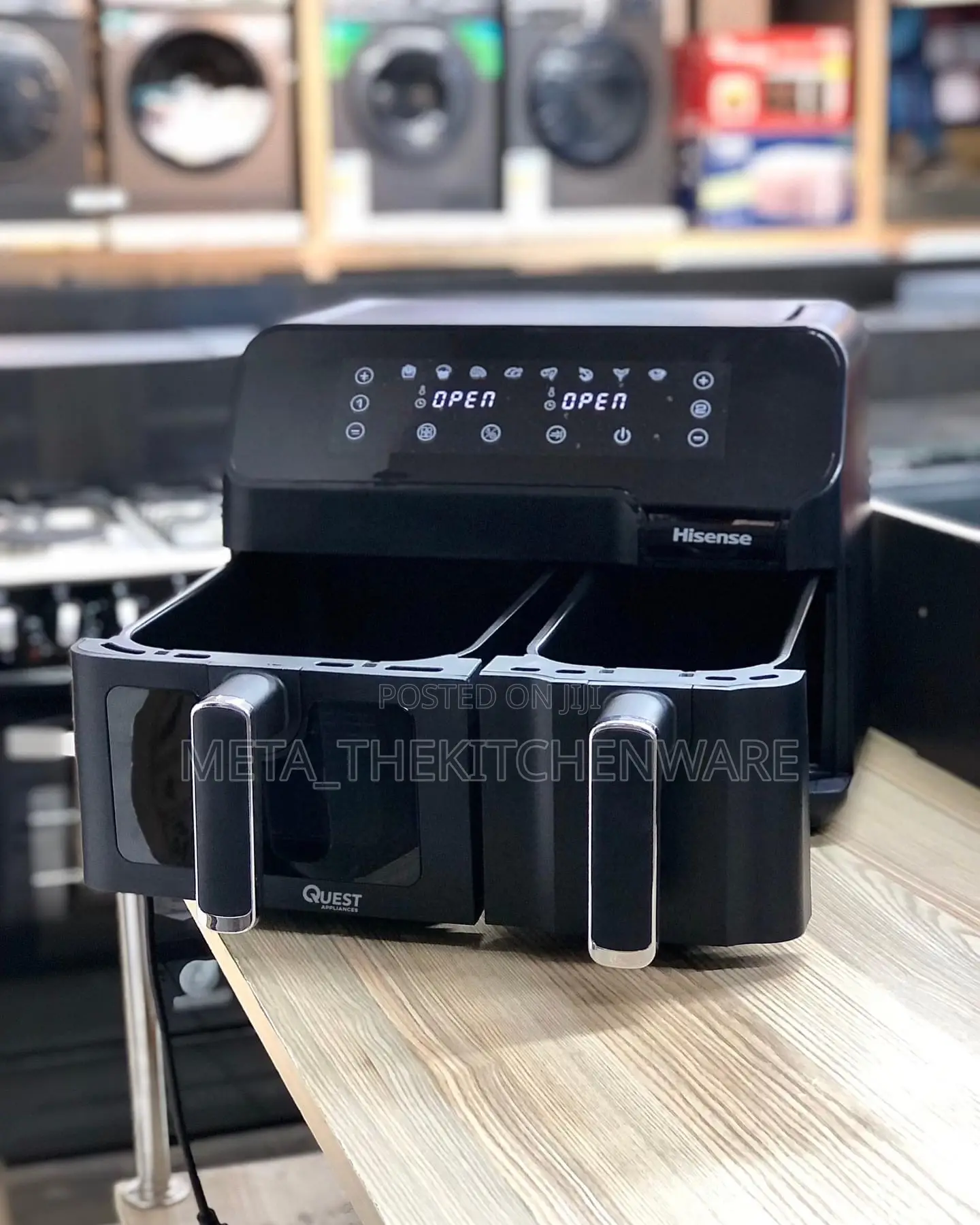 Hisense Dual Air Fryer 8.6L