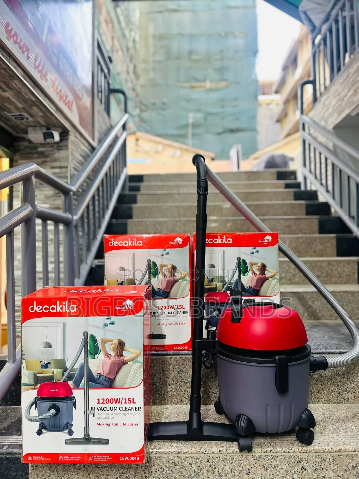 Decakila Vacuum Cleaner 15L
