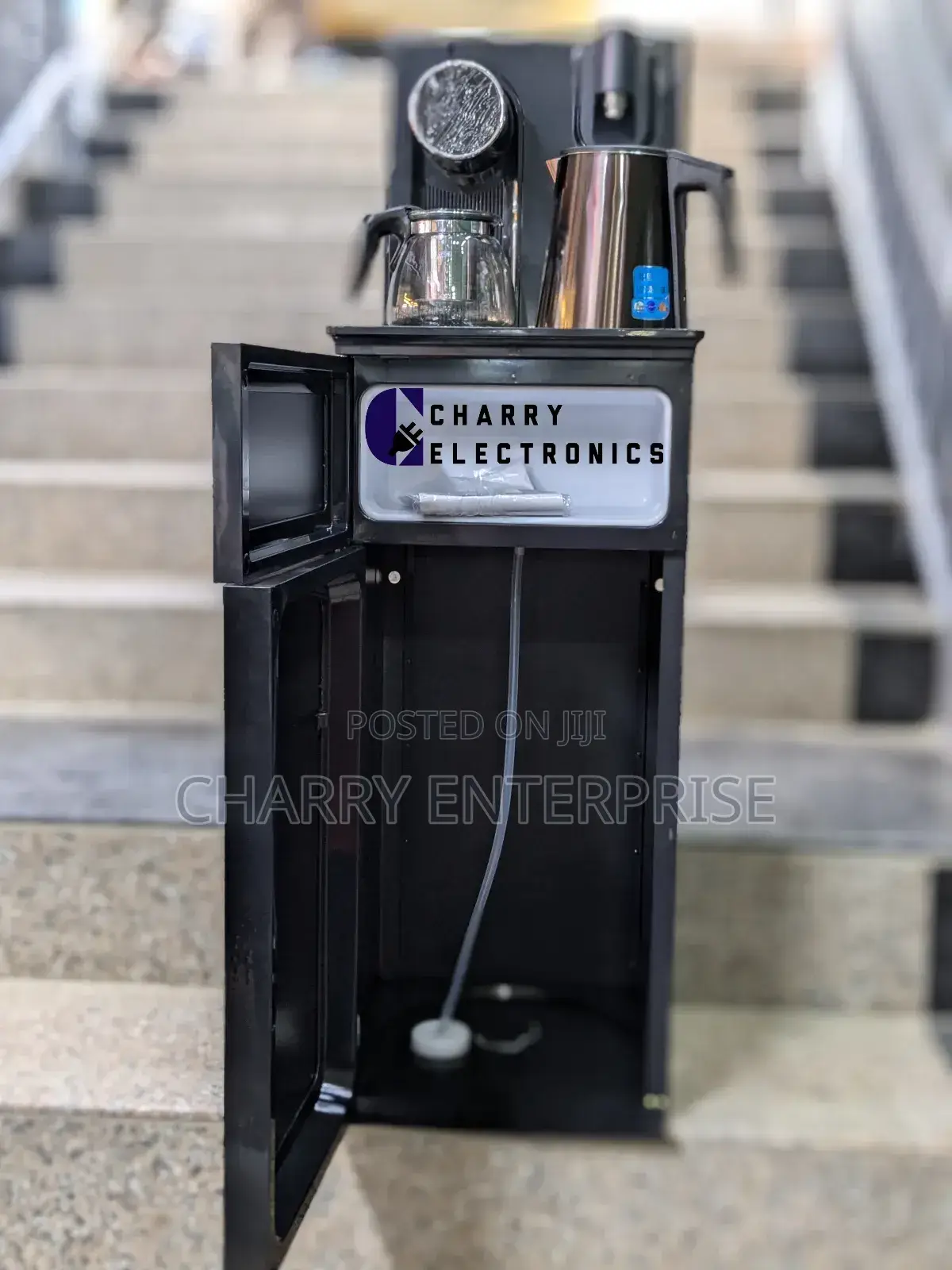 BRINAX BOTTOM Loading Water Dispenser With Coffee Maker Stov
