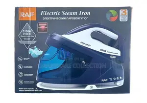 Photo - RAF Electric Steam Iron | 2600W | Ceramic Soleplate