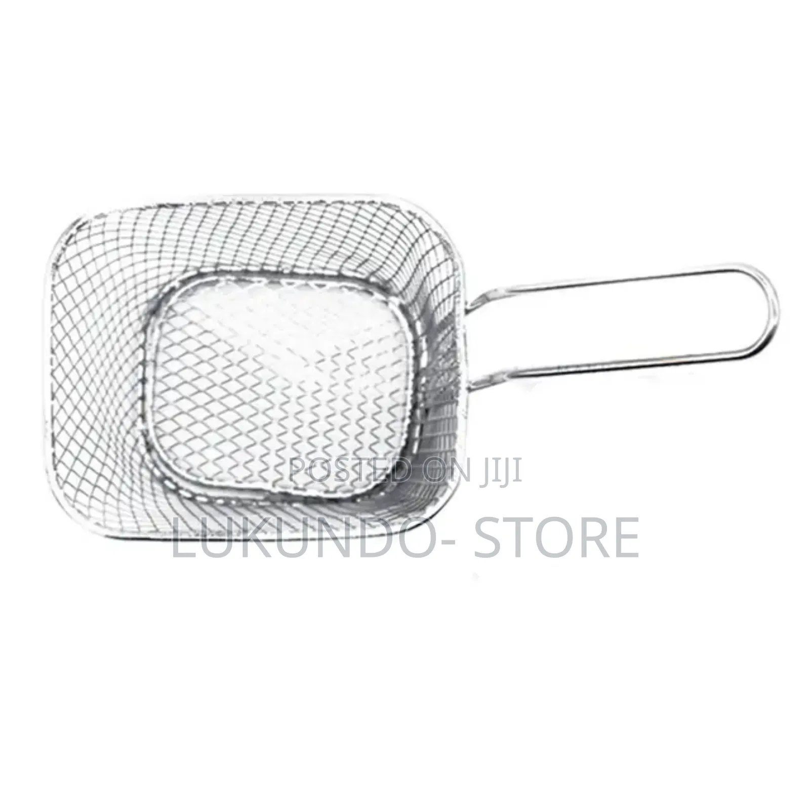 1pc Serving Baskets Stainless Steel Fry Basket Mini