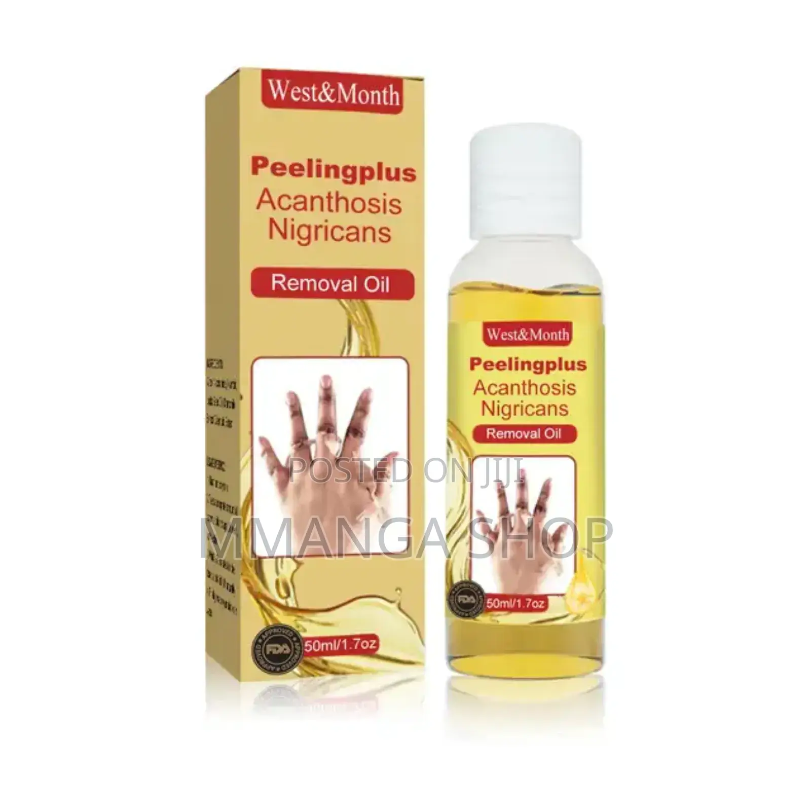 West Month Acanthosis Nigricans Removal Oil