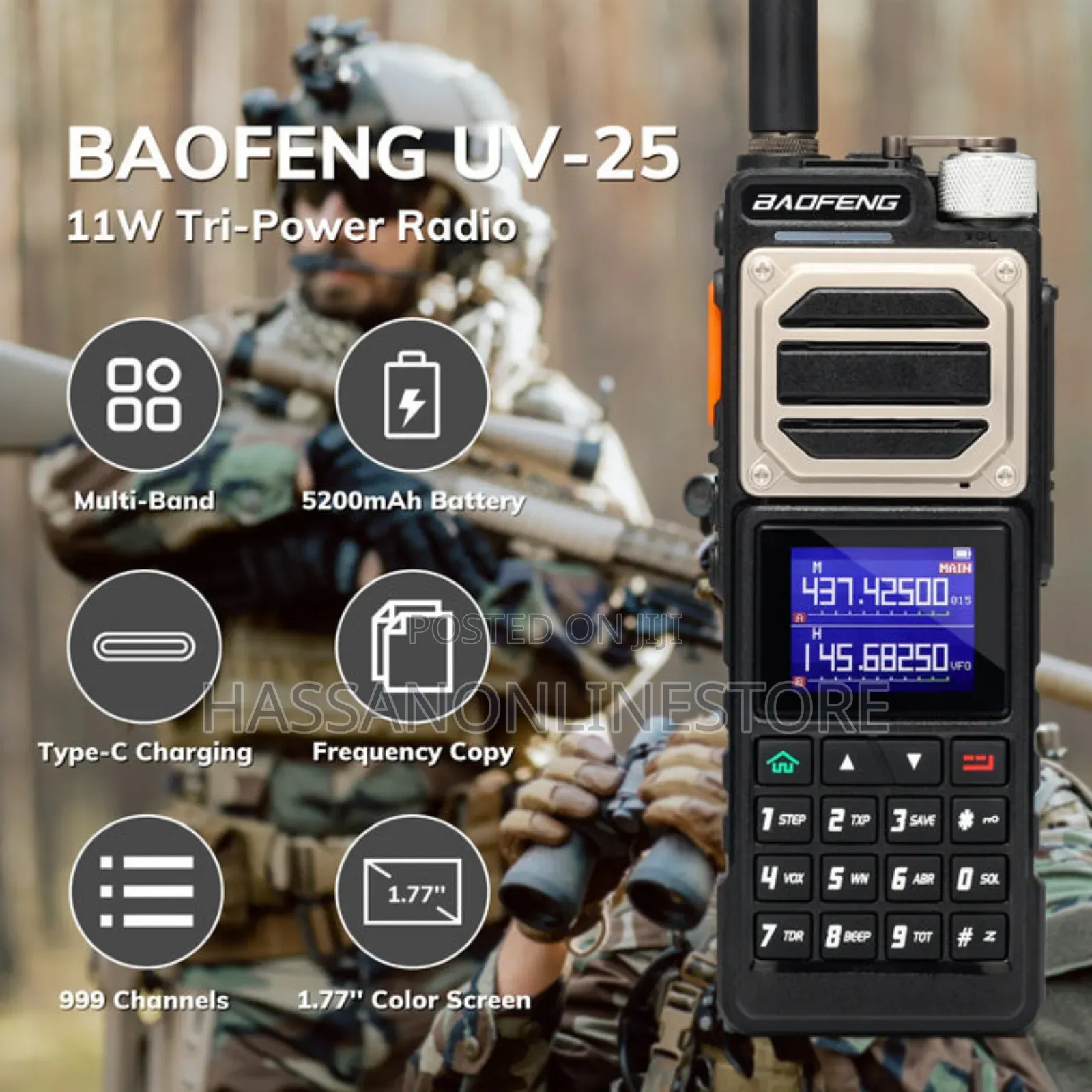 Baofeng Uv-25 Walkie-Talkie - Radio Call