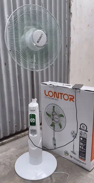 Lontor Rechargeable Standing Fan Size 16