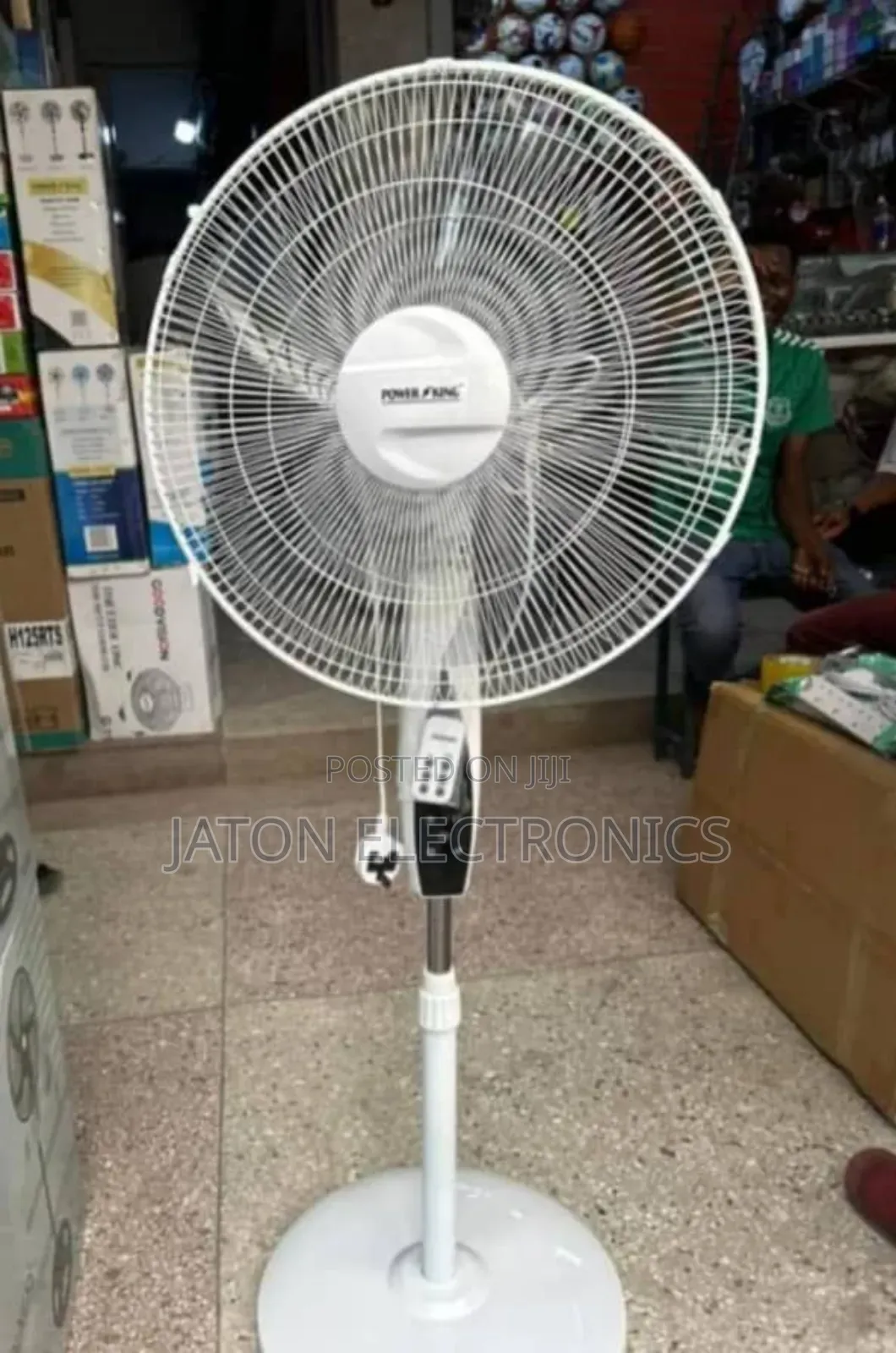 Powerking Stand Fan With Remote Control 18 Size