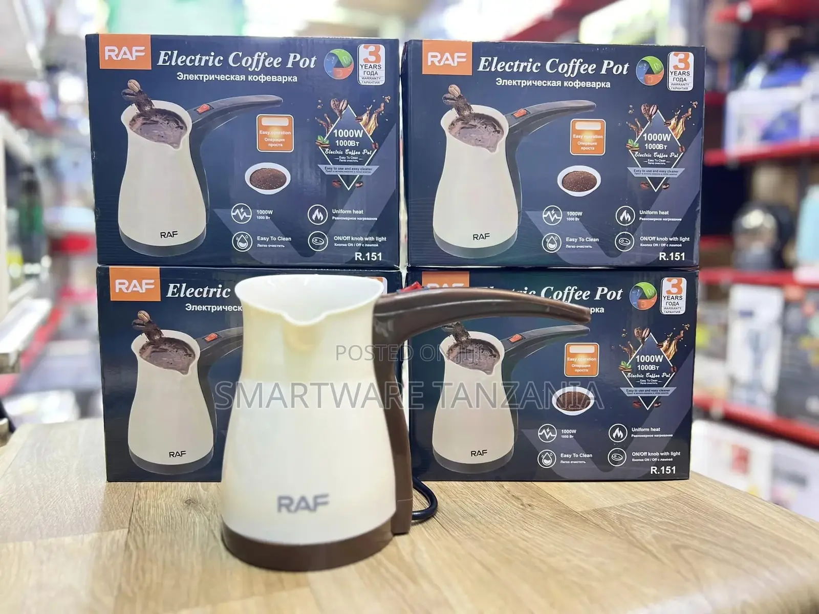 1000W Turkey Coffee Pot Electric Coffee Maker Italian Mocha