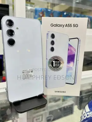 New Samsung Galaxy A55 128 GB White