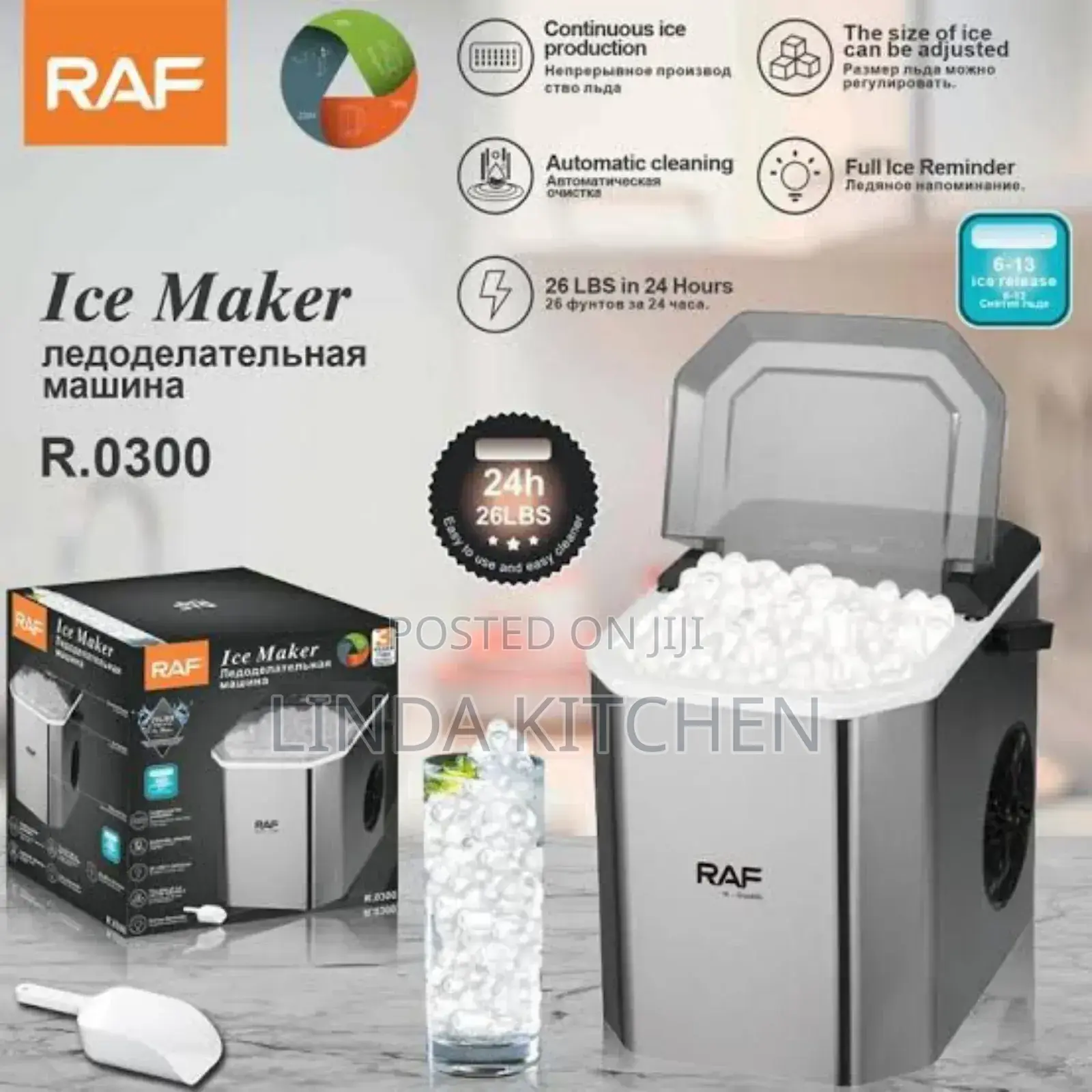 Raf Ice Maker 12kg/Day