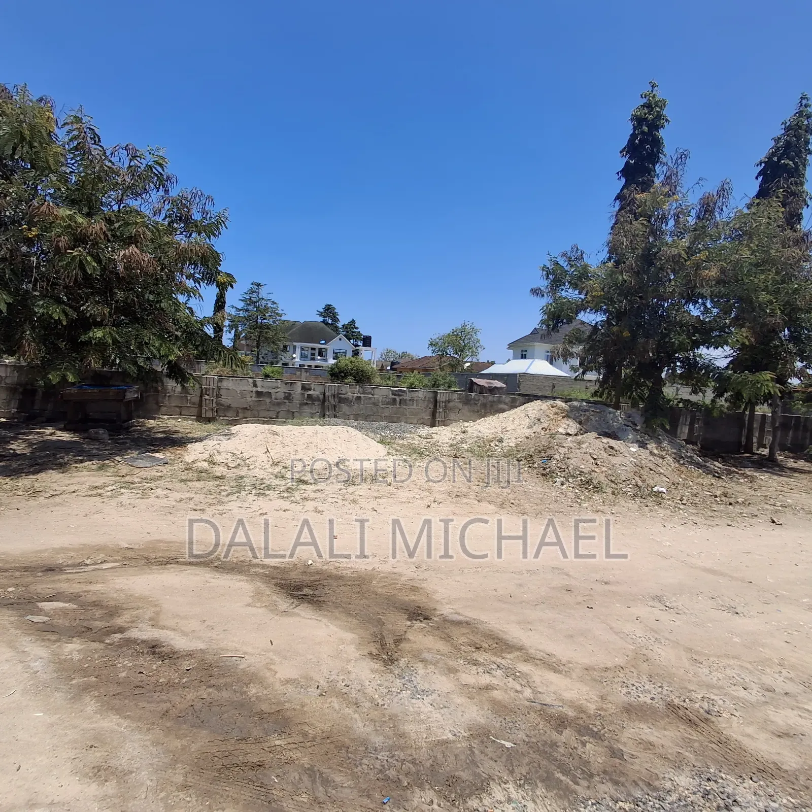 Corner Plot for Sale Mbweni .!.